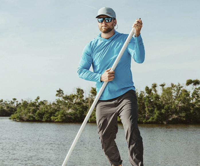 man on paddleboard
